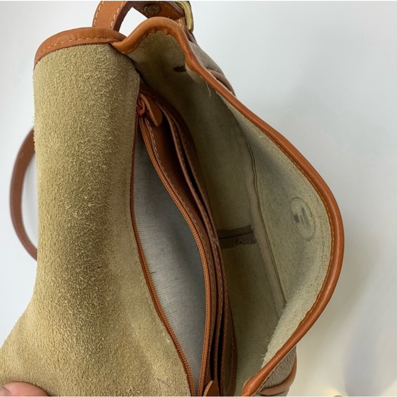 DOONEY & BOURKE CROSSBODY LEATHER BAG VINTAGE - Picture 3 of 6